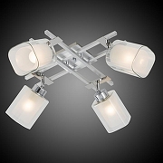 Спот Citilux Риволи CL104140 цвет плафона/подвески Белый, цвет арматуры Серый-1