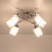 Спот Citilux Риволи CL104140 цвет плафона/подвески Белый, цвет арматуры Серый-5