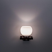 Бра Citilux Нарита CL114311 цвет плафона/подвески Белый, цвет арматуры Коричневый, Хром-8