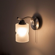 Бра Citilux Сиерра CL119410 цвет плафона/подвески Белый, цвет арматуры Серебро-4