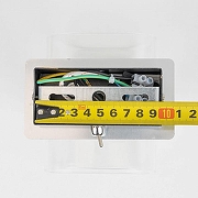 Бра Citilux Вирта CL139310 цвет плафона/подвески Белый, Прозрачный, цвет арматуры Серебро-7