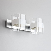 Бра Citilux Вирта CL139320 цвет плафона/подвески Белый, Прозрачный, цвет арматуры Серебро-5