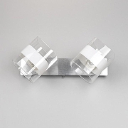 Бра Citilux Вирта CL139320 цвет плафона/подвески Белый, Прозрачный, цвет арматуры Серебро-7