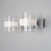 Бра Citilux Вирта CL139320 цвет плафона/подвески Белый, Прозрачный, цвет арматуры Серебро-8