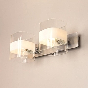 Бра Citilux Вирта CL139320 цвет плафона/подвески Белый, Прозрачный, цвет арматуры Серебро-9