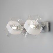 Бра Citilux Вирта CL139320 цвет плафона/подвески Белый, Прозрачный, цвет арматуры Серебро-10