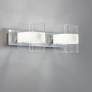 Бра Citilux Вирта CL139320 цвет плафона/подвески Белый, Прозрачный, цвет арматуры Серебро-14