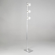 Торшер Citilux Вирта CL139930 цвет плафона/подвески Белый, Прозрачный, цвет арматуры Серебро-3