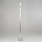 Торшер Citilux Вирта CL139930 цвет плафона/подвески Белый, Прозрачный, цвет арматуры Серебро-4