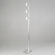 Торшер Citilux Вирта CL139930 цвет плафона/подвески Белый, Прозрачный, цвет арматуры Серебро-5