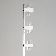 Торшер Citilux Вирта CL139930 цвет плафона/подвески Белый, Прозрачный, цвет арматуры Серебро-7