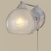 Бра Citilux Буги CL157312 цвет плафона/подвески Белый, Прозрачный, цвет арматуры Серебро, Хром-2