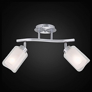 Спот Citilux Аэлита CL169121 цвет плафона/подвески Белый, Прозрачный, цвет арматуры Хром-1