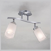 Спот Citilux Аэлита CL169121 цвет плафона/подвески Белый, Прозрачный, цвет арматуры Хром-3