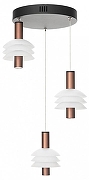 Подвесной светильник Citilux Майя CL202032 цвет плафона/подвески Белый, цвет арматуры Красный