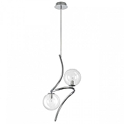 Подвесной светильник Citilux Vansa CL206021 цвет плафона/подвески Прозрачный, цвет арматуры Хром-1