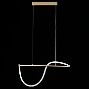 Подвесной светильник Citilux Eva CL210112 цвет плафона/подвески Белый, цвет арматуры Золото-1