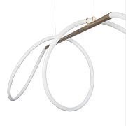 Подвесной светильник Citilux Eva CL210122 цвет плафона/подвески Белый, цвет арматуры Золото-10