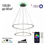Подвесной светильник Citilux ТR1O CL215B061E цвет плафона/подвески Черный, цвет арматуры Черный-2