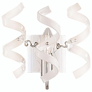 Бра Citilux Рандом CL222321 цвет плафона/подвески Белый, Прозрачный, цвет арматуры Белый, Хром