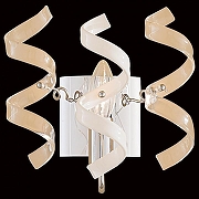 Бра Citilux Рандом CL222321 цвет плафона/подвески Белый, Прозрачный, цвет арматуры Белый, Хром-1