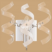 Бра Citilux Рандом CL222321 цвет плафона/подвески Белый, Прозрачный, цвет арматуры Белый, Хром-2