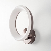 Бра Citilux Паркер CL225B315 цвет плафона/подвески Белый, Коричневый, цвет арматуры Коричневый-10