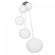 Подвесной светильник Citilux Atman Smart CL226A051 цвет плафона/подвески Белый, цвет арматуры Хром-7