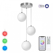 Подвесной светильник Citilux Адам Смарт CL228A031 цвет плафона/подвески Белый, цвет арматуры Хром-2