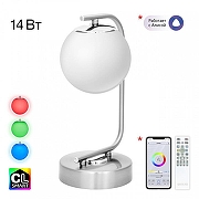 Настольная лампа Citilux Адам Смарт CL228A811 цвет плафона/подвески Белый, цвет арматуры Хром-2