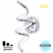 Бра Citilux Джемини CL229331 цвет плафона/подвески Белый, Хром, цвет арматуры Хром-1