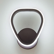 Бра Citilux Сезар 1 CL233B415 цвет плафона/подвески Белый, цвет арматуры Коричневый-1