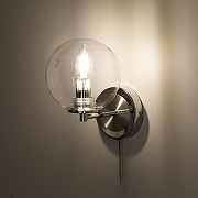 Бра Citilux Галлен CL240311 цвет плафона/подвески Прозрачный, цвет арматуры Хром-1