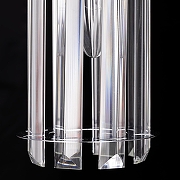 Подвесной светильник Citilux Джейн CL306051 цвет плафона/подвески Прозрачный, цвет арматуры Хром-5