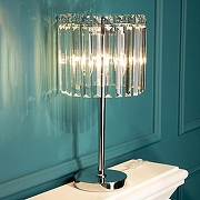 Настольная лампа Citilux Джейн CL306831 цвет плафона/подвески Прозрачный, цвет арматуры Хром-5