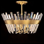 Светильник на штанге Citilux Вестерос CL307163 цвет плафона/подвески Прозрачный, цвет арматуры Бронза-1