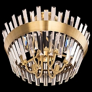 Светильник на штанге Citilux Вестерос CL307163 цвет плафона/подвески Прозрачный, цвет арматуры Бронза-2