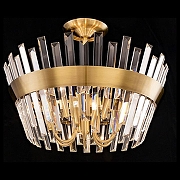 Светильник на штанге Citilux Вестерос CL307163 цвет плафона/подвески Прозрачный, цвет арматуры Бронза-5