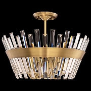 Светильник на штанге Citilux Вестерос CL307163 цвет плафона/подвески Прозрачный, цвет арматуры Бронза-6