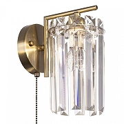 Бра Citilux AX1S CL313413 цвет плафона/подвески Прозрачный, цвет арматуры Бронза-1