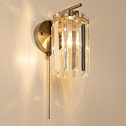 Бра Citilux AX1S CL313413 цвет плафона/подвески Прозрачный, цвет арматуры Бронза-6