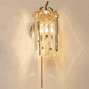 Бра Citilux AX1S CL313413 цвет плафона/подвески Прозрачный, цвет арматуры Бронза-8