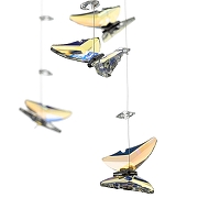 Подвесной светильник Citilux ETERA CL322060 цвет плафона/подвески Прозрачный, Хром, цвет арматуры Хром-5