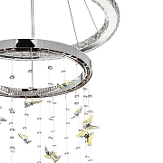 Подвесной светильник Citilux ETERA CL322060 цвет плафона/подвески Прозрачный, Хром, цвет арматуры Хром-7