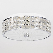 Накладной светильник Citilux Портал CL32413G1 цвет плафона/подвески Прозрачный, цвет арматуры Хром-2