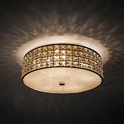 Накладной светильник Citilux Портал CL324152 цвет плафона/подвески Белый, Прозрачный, цвет арматуры Золото-2