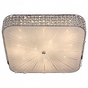 Накладной светильник Citilux Портал CL324201 цвет плафона/подвески Белый, Прозрачный, цвет арматуры Хром