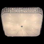 Накладной светильник Citilux Портал CL324201 цвет плафона/подвески Белый, Прозрачный, цвет арматуры Хром-1