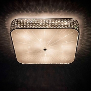 Накладной светильник Citilux Портал CL324201 цвет плафона/подвески Белый, Прозрачный, цвет арматуры Хром-2