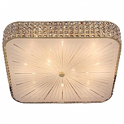 Накладной светильник Citilux Портал CL324202 цвет плафона/подвески Белый, Прозрачный, цвет арматуры Золото